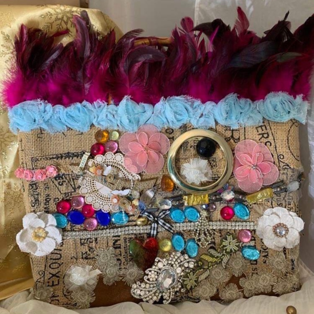 Unique Handmade Craft Hangbag